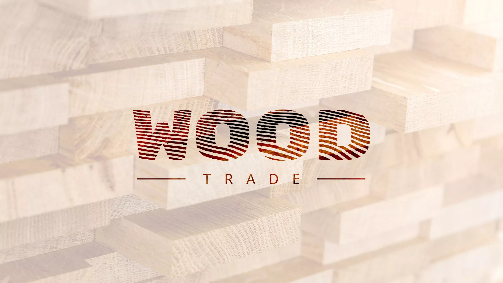 Разработка логотипа для компании «Wood Trade» в Белозерске