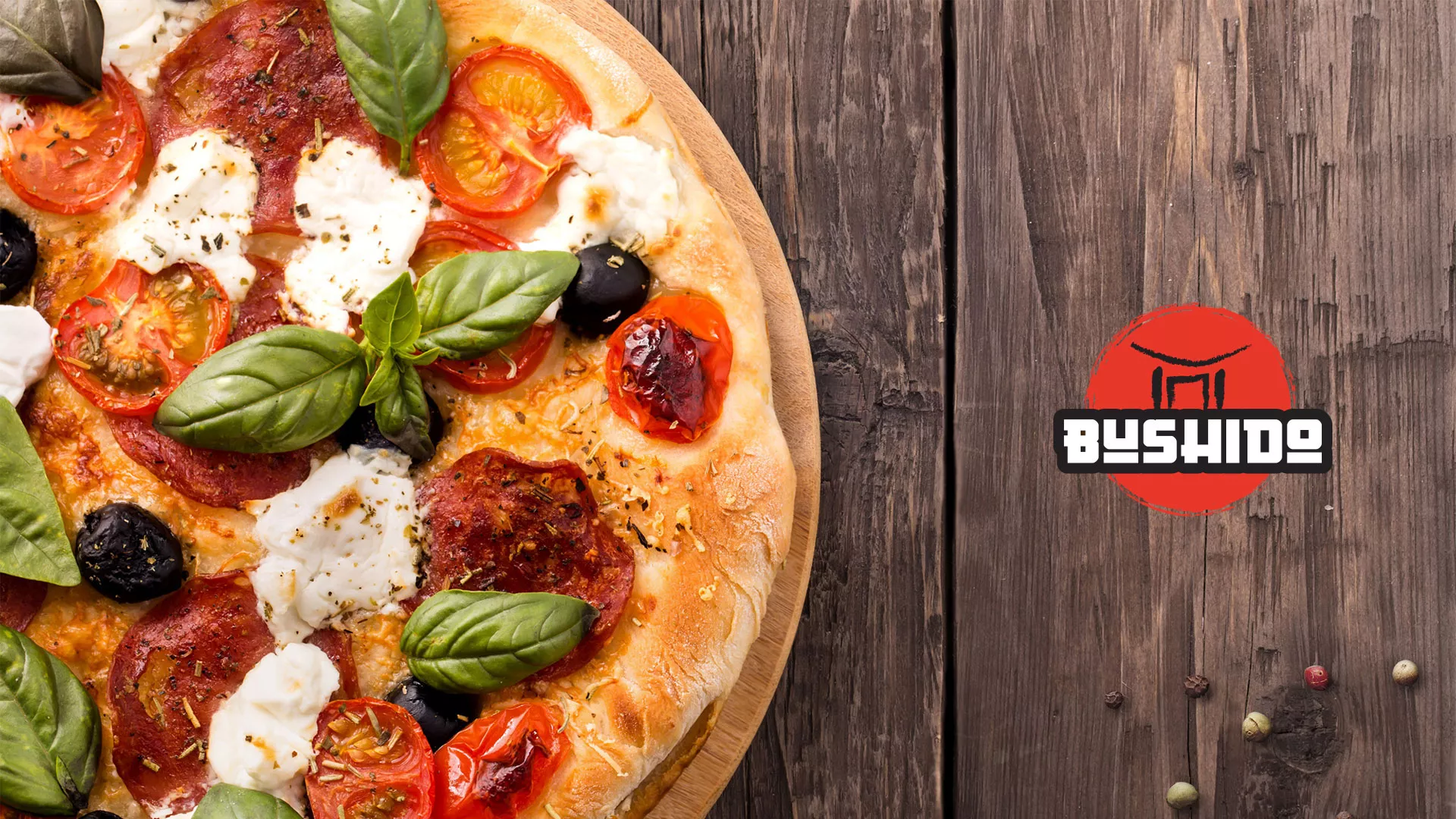 Разработка сайта для пиццерии «BUSHIDO» в Белозерске
